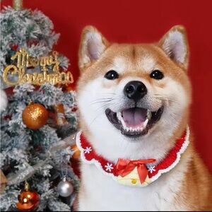 Pet Chrochet Collar/Scarf Christmas 🎄 Dogs/Cats